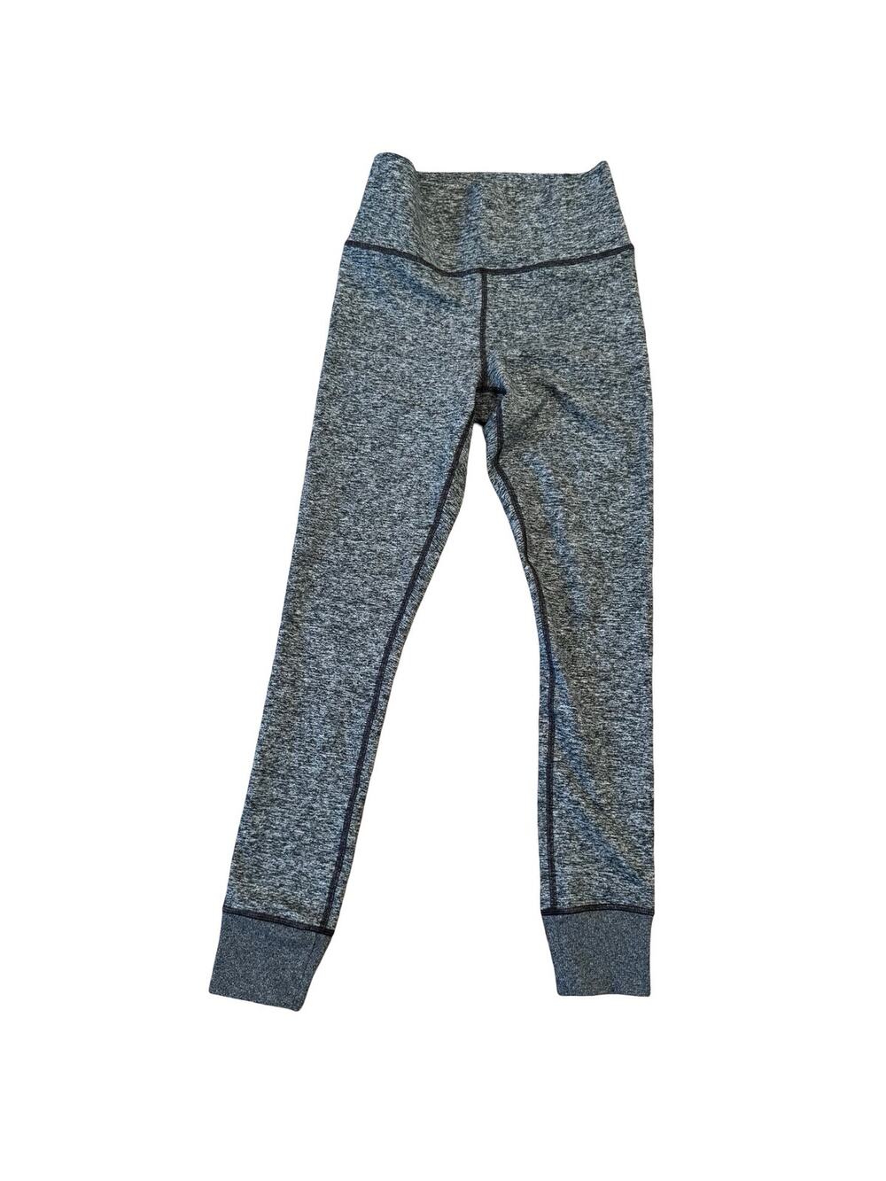 Athleta Women's Gray Heather Leggings Size S High Rise Activewear Pants
